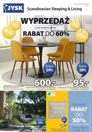 Gazetka promocyjna Jysk, ważna od 02.07.2025 do 20.07.2025.