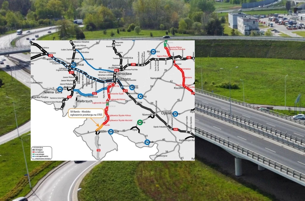 Nowy przetarg przyspieszy rozbudowę S8 między Wrocławiem a Kłodzkiem.