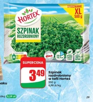 Szpinak Hortex