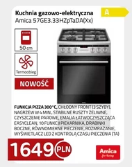 Kuchenka gazowo-elektryczna Amica
