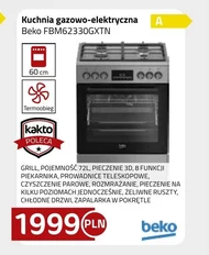 Kuchenka gazowo-elektryczna Beko