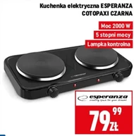 Kuchenka elektryczna Esperanza