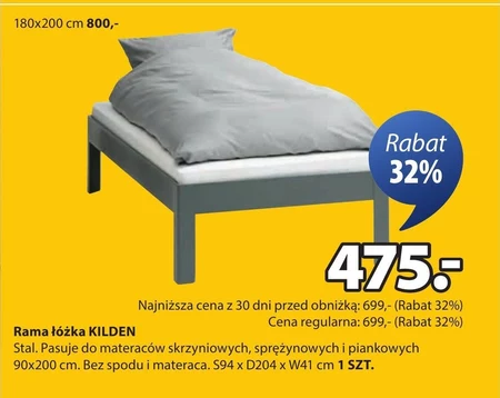 Rama łóżka