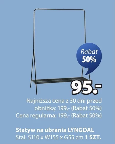 Statyw na ubrania S!
