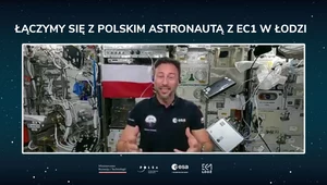Spotkanie na żywo z polskim astronautą. Kilkaset osób w Łodzi i transmisja LIVE