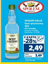 Ocet spirytusowy Społem Kielce