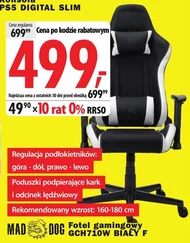 Fotel gamingowy Mad Dog