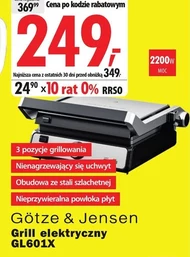 Grill elektryczny Götze & Jensen
