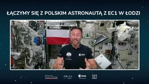Historyczna rozmowa z polskim astronautą. Co robił na żywo z ISS?