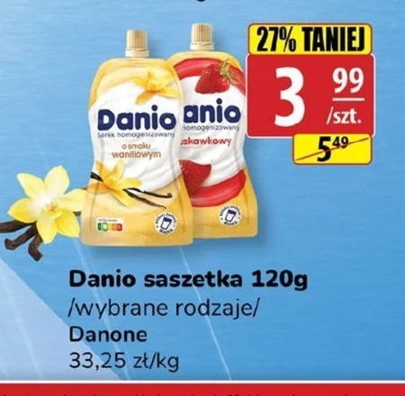Гомогенізований сир Danio