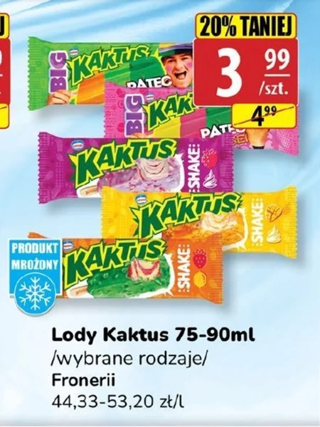 Lody Kaktus