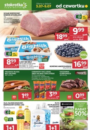 Gazetka promocyjna Stokrotka Supermarket, ważna od 03.07.2025 do 09.07.2025.