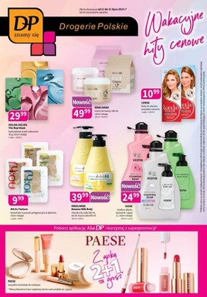Gazetka promocyjna Drogerie Polskie, ważna od 11.07.2025 do 31.07.2025.