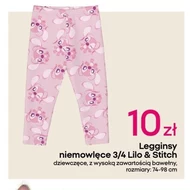 Legginsy niemowlęce Stitch