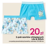 Szorty chłopięce Stitch