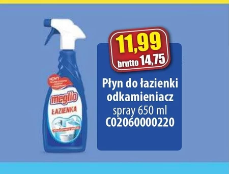 Odkamieniacz do łazienki Meglio