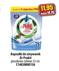 Kapsułki do zmywarki Dr. Prakti