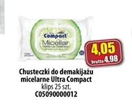 Chusteczki do demakijażu Ultra Compact