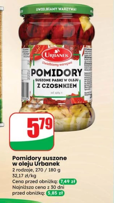 Pomidory suszone Urbanek