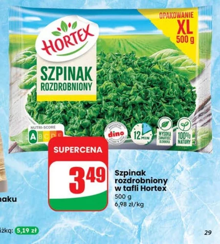 Szpinak Hortex