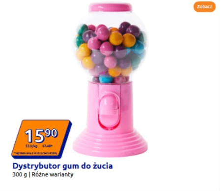 Dystrybutor gum do żucia