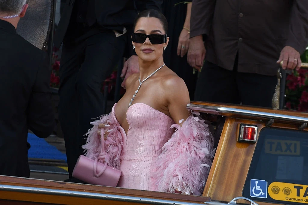 Khloé Kardashian w Wenecji w 2025 r.