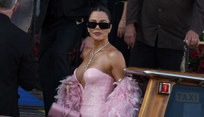 Khloé Kardashian w Wenecji w 2025 r.