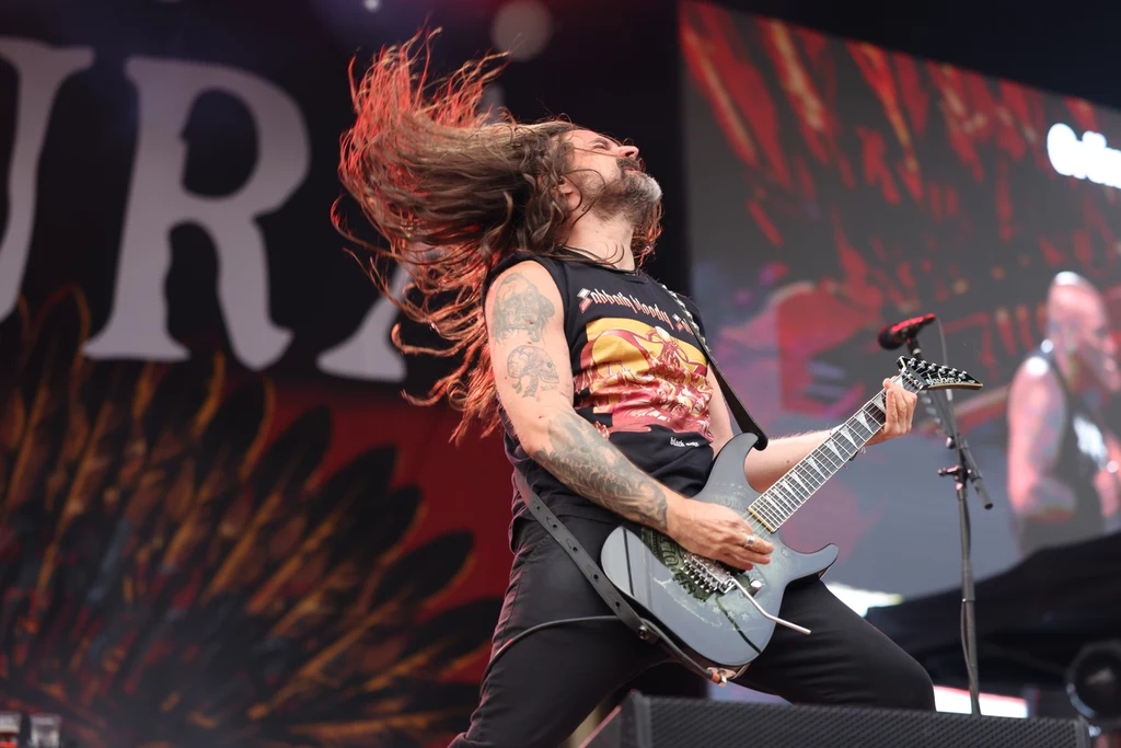 Andreas Kisser (Sepultura) w akcji