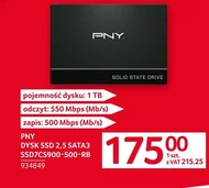 Dysk ssd PNY
