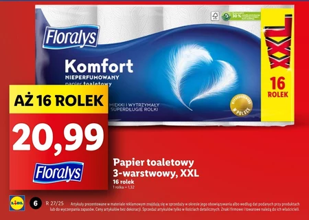 Туалетний папір Floralys