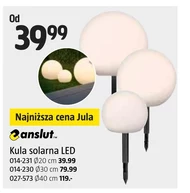 Lampa solarna Anslut