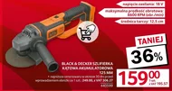 Szlifierka kątowa Black