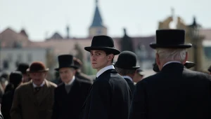 Idan Weiss jako Franz Kafka