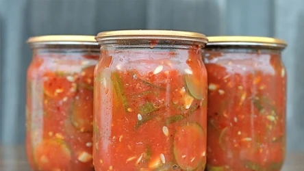 Ogórki w zalewie ketchupowej