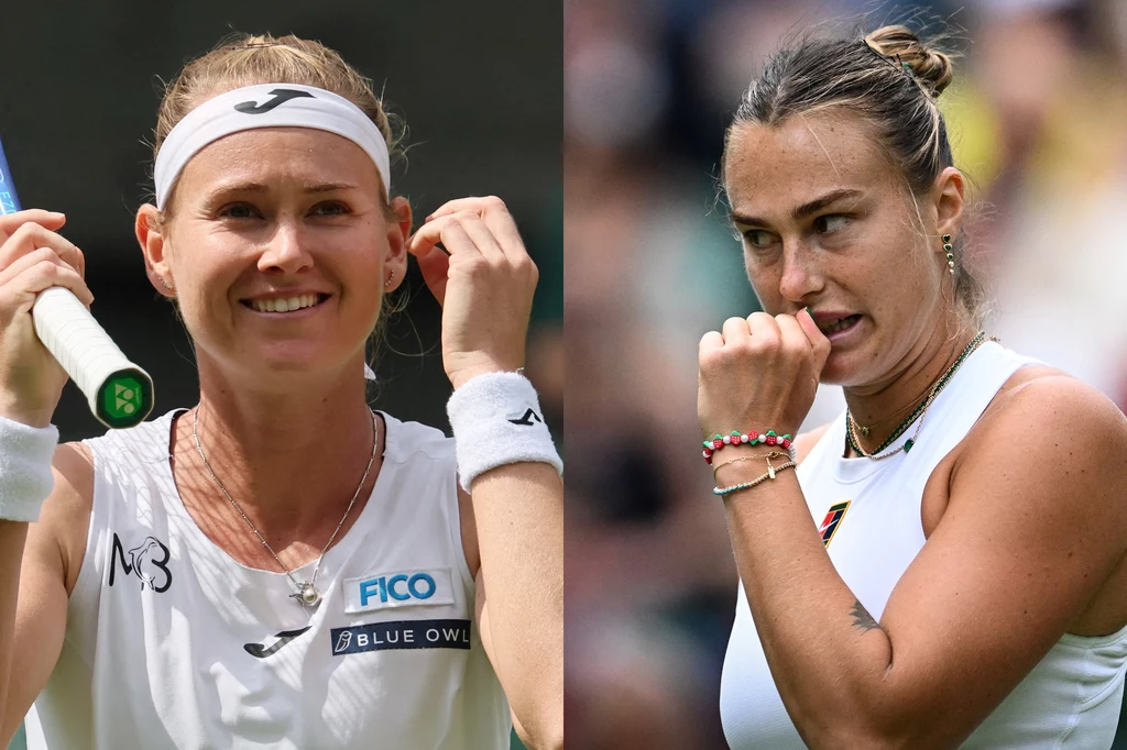 Marie Bouzkova rywalizowała z Aryną Sabalenką o awans do trzeciej rundy singla na Wimbledonie