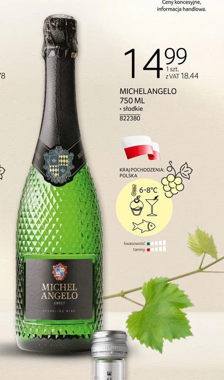 Солодке вино Michel Angelo