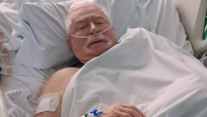 Lech Wałęsa w szpitalu