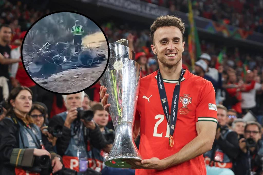 Jeszcze 8 czerwca Diogo Jota świętował wygranie Ligi Narodów. A 10 dni temu wziął ślub... Jeszcze 8 czerwca Diogo Jota świętował wygranie Ligi Narodów. A 10 dni temu wziął ślub...