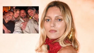 Anja Rubik imprezuje. Rozpoznasz gwiazdora z lat 90. obok niej? 
