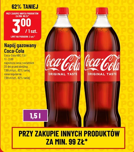 Napój gazowany Coca-Cola