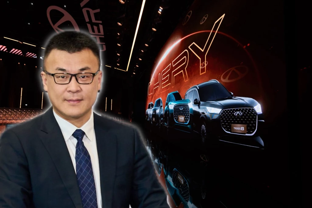 Wiceprezes Charlie Zhang przyjechał do Polski na premierę pierwszych modeli marki Chery Tiggo Wiceprezes Charlie Zhang przyjechał do Polski na premierę pierwszych modeli marki Chery Tiggo