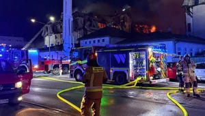 Pożar bloków w Ząbkach. Wkrótce narada sztabu kryzysowego 