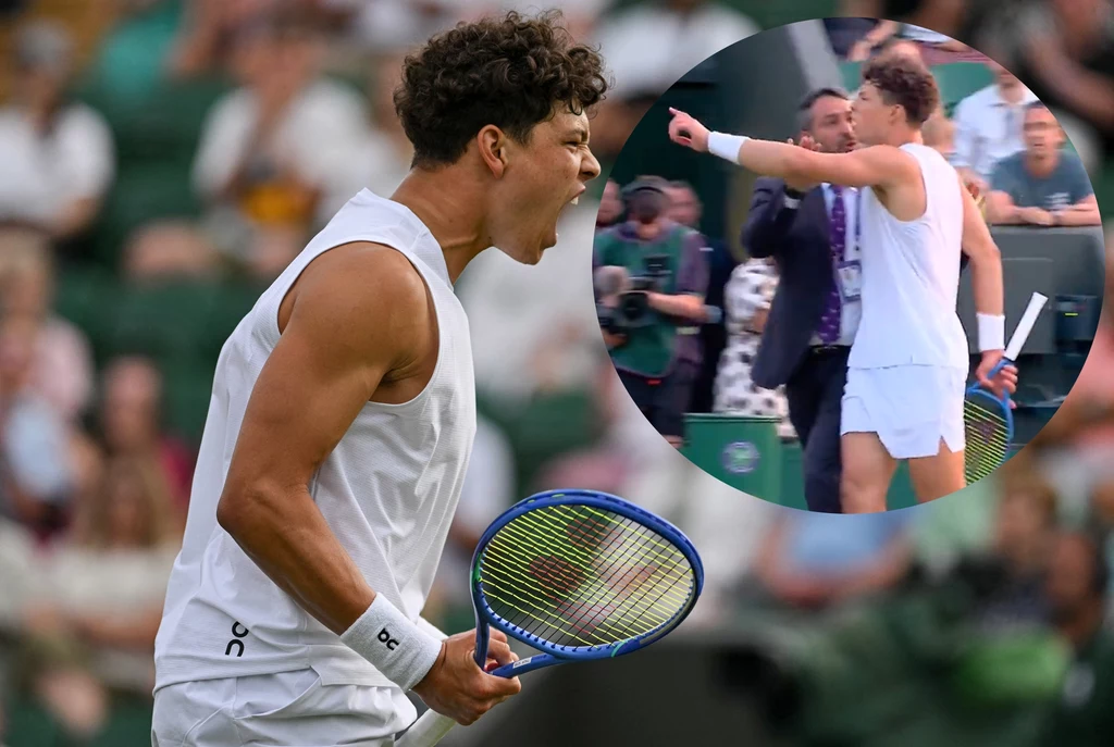 Wimbledon 2025: Ben Shelton nie był zadowolony z decyzji sędziego, który przerwał jego mecz z Rinkym Hijikatą Wimbledon 2025: Ben Shelton nie był zadowolony z decyzji sędziego, który przerwał jego mecz z Rinkym Hijikatą