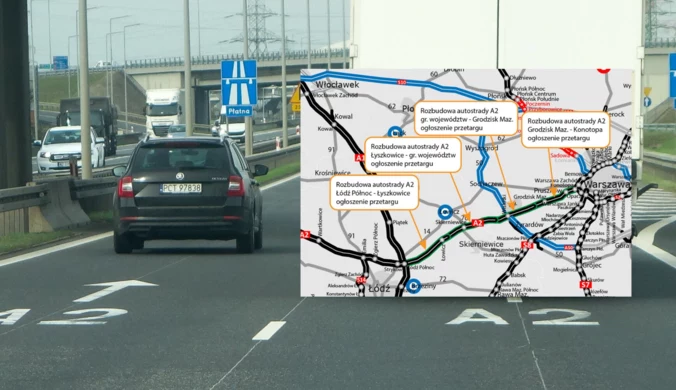 Autostrada A2 na odcinku Łódź–Warszawa już wkrótce zmieni się w drogę o większej przepustowości.
