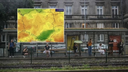 W piątek upały znikną bez śladu i na termometrach nie zobaczymy więcej niż około 25 stopni. Miejscami przelotnie popada deszcz, a na południu możliwe będą burze