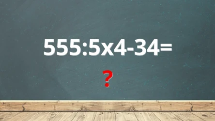 Jaki jest poprawny wynik działania? Spróbuj rozwiązać w 10 sekund