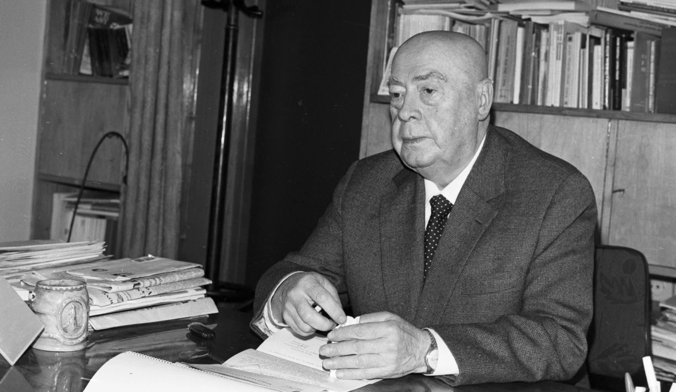 Józef Cyrankiewicz w 1980 roku