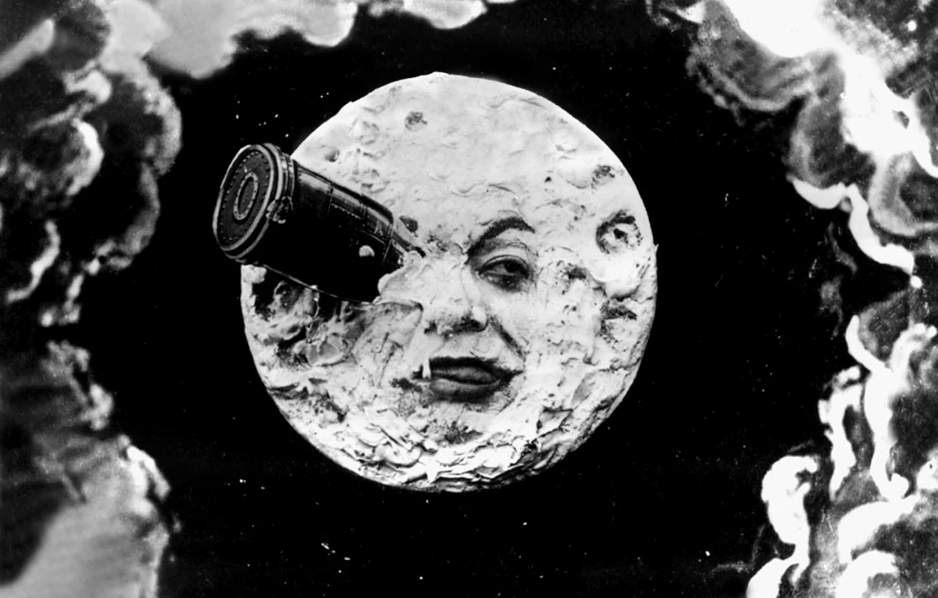 "Podróż na Księżyc", reż. Georges Méliès "Podróż na Księżyc", reż. Georges Méliès
