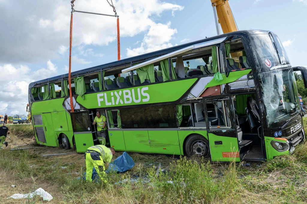Wypadek Flixbusa w Niemczech Wypadek Flixbusa w Niemczech
