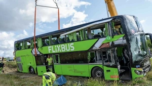 Wypadek Flixbusa w Niemczech